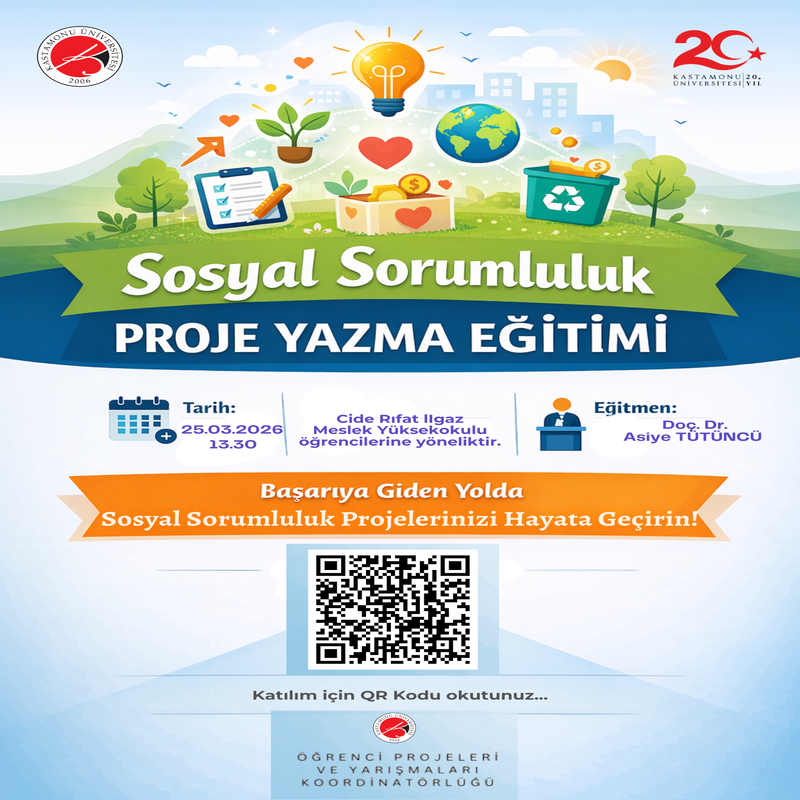 Cide Rıfat Ilgaz MYO Öğrencilerine Yönelik Proje Yazma Eğitimi